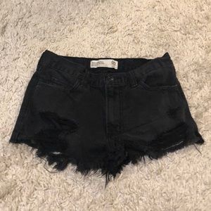 Abercrombie jean shorts
